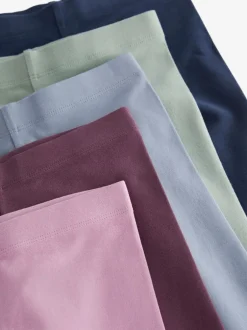 Broeken En Leggings*Next Marineblauw/roze/saliegroen/denimblauw - Verpakking van 5 leggings (3-16 jr)