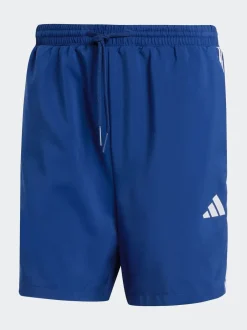 Shorts|adidas Marineblauw/wit - Essentials Chelsea shorts met 3strepen