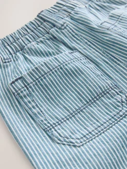Jeans En Joggingbroeken|Jeans|Next - Jeans met wijde pijpen (3 mnd-7 jr) Marineblauw/wit