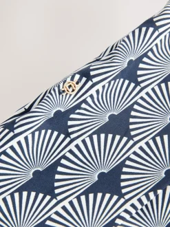 Badkleding*Next Marineblauw/witte waaier - Bikinibroekjes