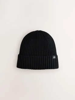 Mutsen, Handschoenen En Sjaals|Schoolkleding*Next - Set van 3 gebreide beanie-mutsen (1-16jr) Marineblauw/zwart