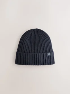 Mutsen, Handschoenen En Sjaals|Schoolkleding*Next - Set van 3 gebreide beanie-mutsen (1-16jr) Marineblauw/zwart