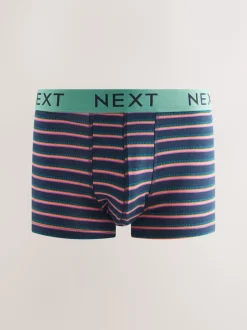 Ondergoed|Ondergoed*Next Marine/Bordeauxrode Strepen - Verpakking van 8 - 5 Hipsterboxershorts