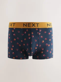 Ondergoed|Ondergoed*Next Marine/Bordeauxrode Strepen - Verpakking van 8 - 5 Hipsterboxershorts