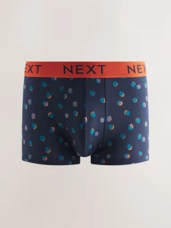 Ondergoed|Ondergoed*Next Marine/Bordeauxrode Strepen - Verpakking van 8 - 5 Hipsterboxershorts