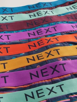 Ondergoed|Ondergoed*Next Marine/Bordeauxrode Strepen - Verpakking van 8 - 5 Hipsterboxershorts