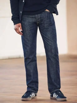 Jeans*Levi's Marlon donker marineblauw denim - ® 501® Original jeans