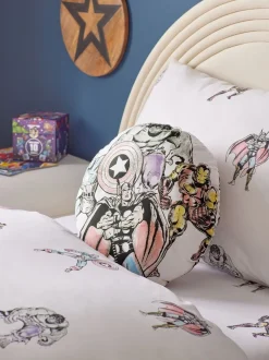 Kussentjes En Plaids|Kussentjes En Plaids|Next Marvel 100% katoenen rond kussen