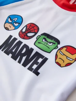 Badkleding|Badkleding|Next - Set van surfhemdje en zwembroek (3mnd -7jr) Marvel
