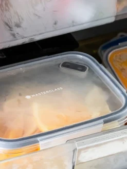 Keukenopslag*Masterclass 4 stuks slimme klikbare bewaarbakjes
