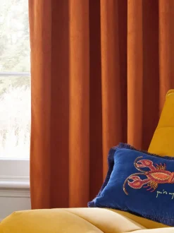 Gordijnen|Gordijnen|Next Matte fluwelen gordijnen