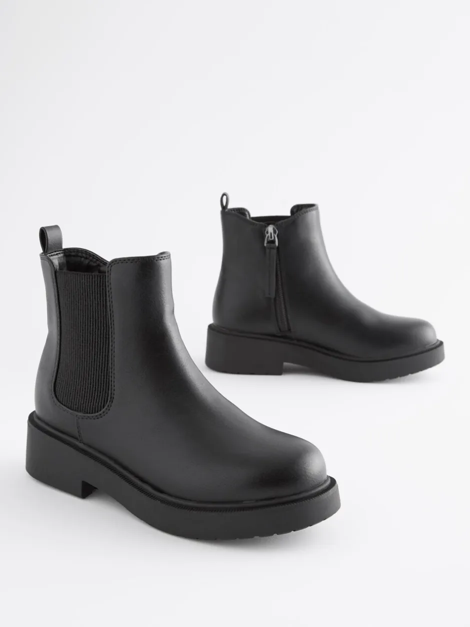 Boots*Next - Chelsea enkellaars Matzwart