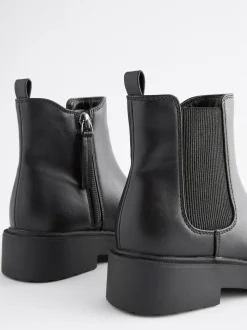 Boots*Next - Chelsea enkellaars Matzwart