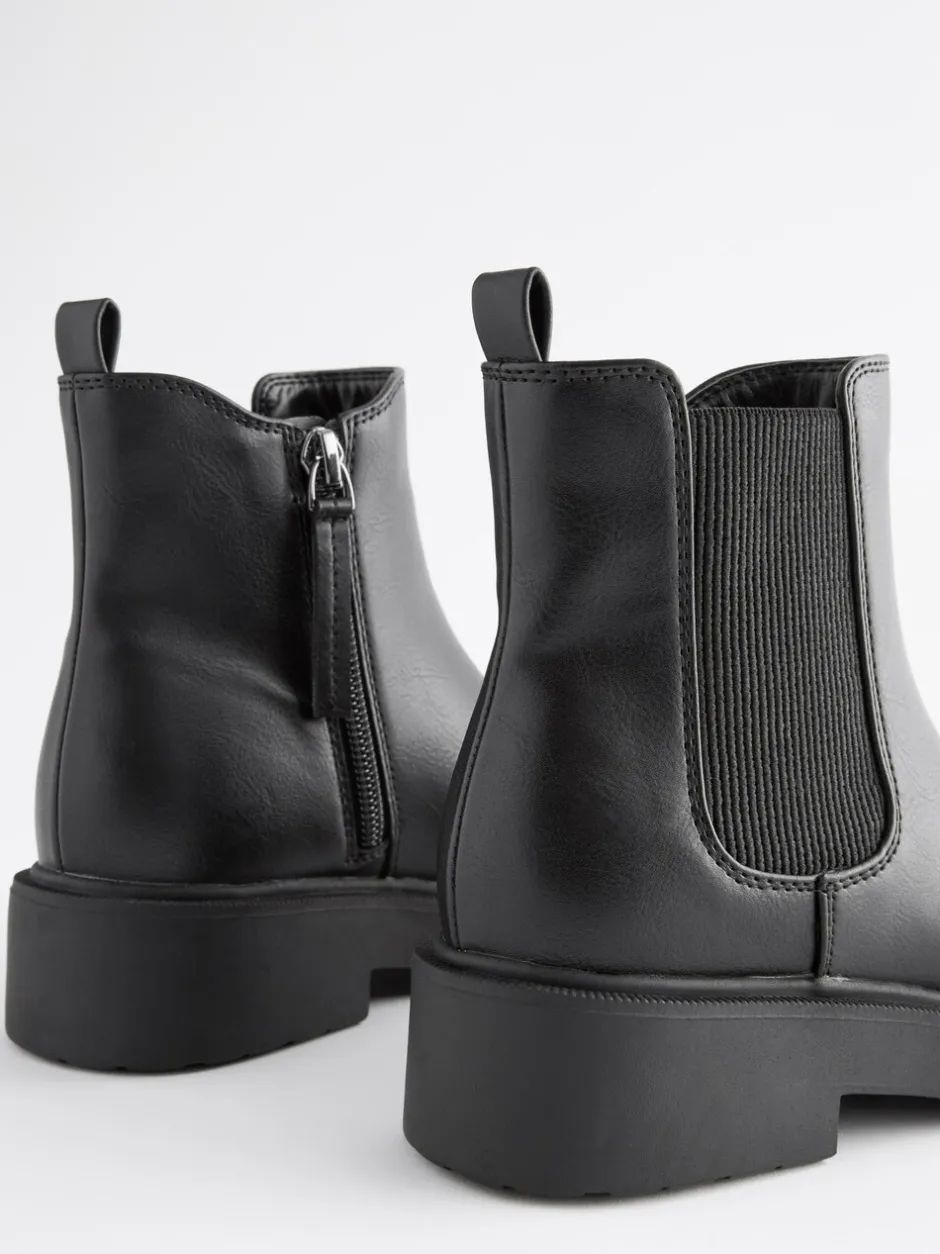 Boots*Next - Chelsea enkellaars Matzwart