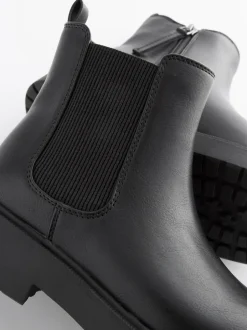 Boots*Next - Chelsea enkellaars Matzwart