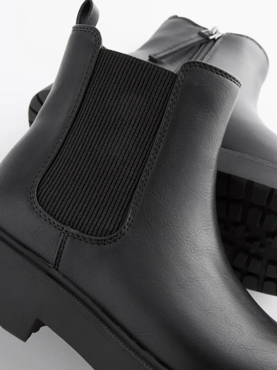 Boots*Next - Chelsea enkellaars Matzwart