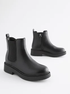Boots|Next - Chelsea enkellaars Matzwart