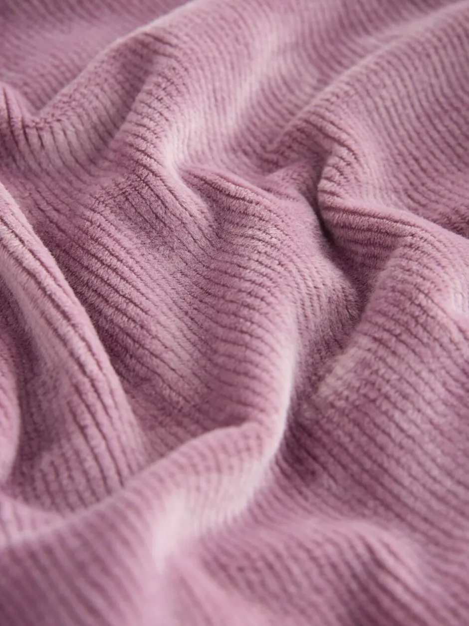 Badjassen|Next - Studio Cosy Ribbed Dressing Gown Mauve-paars