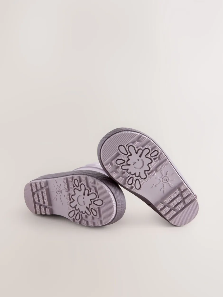 Laarzen|Next Mauve-paars konijntje - Chelsea regenlaarzen