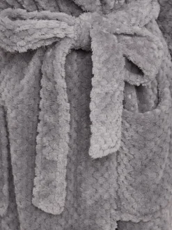 Badjassen|M&Co Honeycomb Shawl Maxi Robe