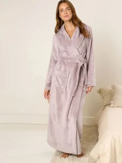 Badjassen|M&Co Super Luxe Shawl Maxi Robe