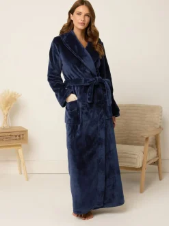 Badjassen|M&Co Super Luxe Shawl Maxi Robe