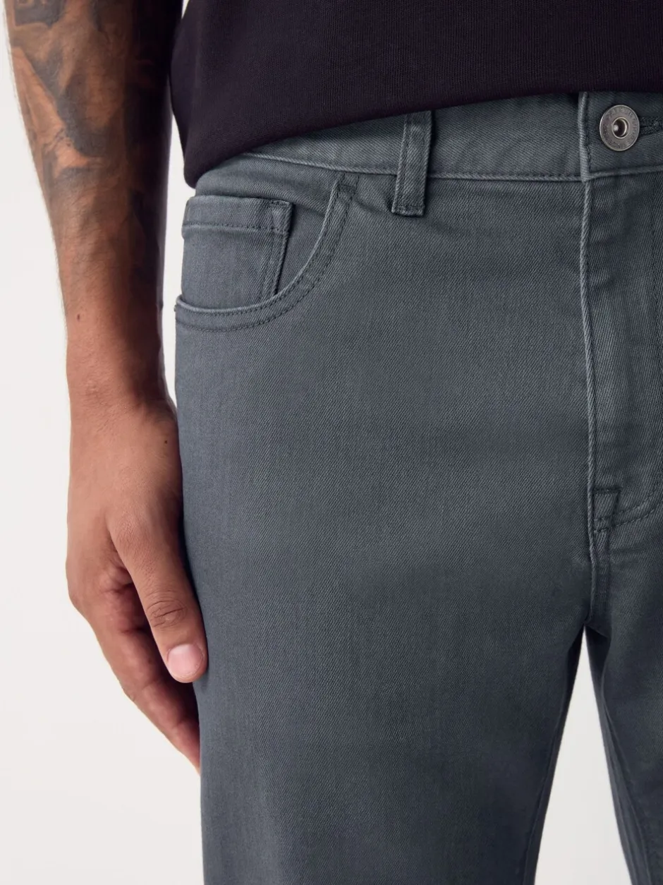 Jeans*Next Medium blauwgrijs - Enkele - Slim fit klassieke stretchy jeans