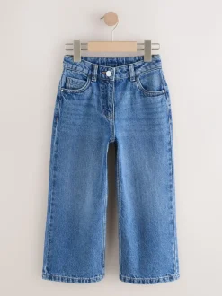 Jeans*Next Medium denimblauw - Jeans met wijde pijpen (3-16 jr)