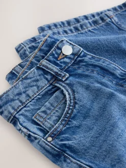 Jeans*Next Medium denimblauw - Jeans met wijde pijpen (3-16 jr)