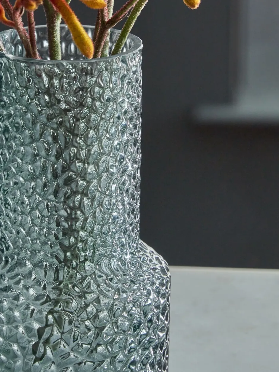 Vazen*Next Medium Textured Glass Vase
