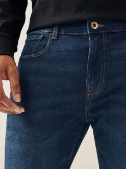 Jeans|Next Mediumblauw - Enkele - Skinny fit klassieke stretchy jeans