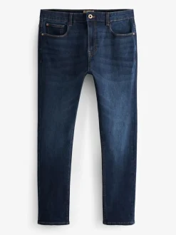 Jeans|Next Mediumblauw - Enkele - Skinny fit klassieke stretchy jeans
