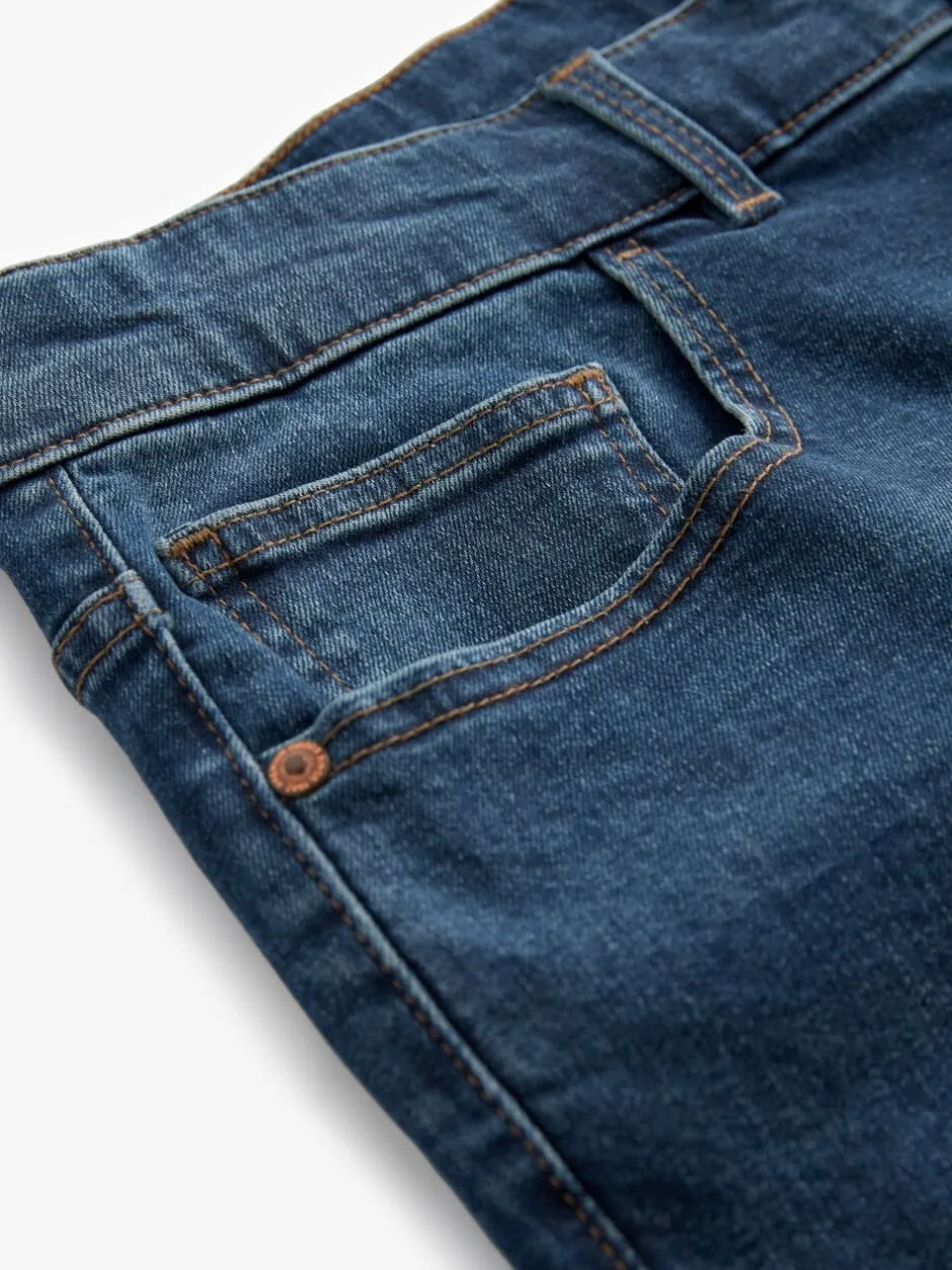 Jeans|Next Mediumblauw - Enkele - Slim fit klassieke stretchy jeans