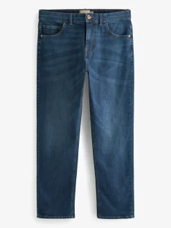 Jeans*Next Mediumblauw - Rechte, klassieke jeans met stretch