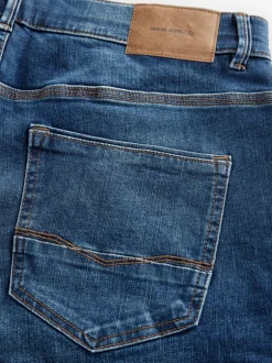 Jeans*Next Mediumblauw - Slim Fit - Authentieke stretch denim jeans