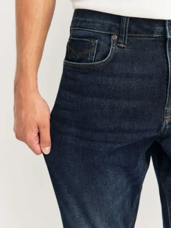 Jeans|Next Medium-indigoblauw - Slim Fit - Motionflex jeans
