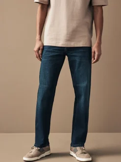 Jeans*Next Medium-indigoblauw - Straight fit - Motionflex jeans