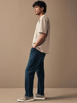 Jeans*Next Medium-indigoblauw - Straight fit - Motionflex jeans