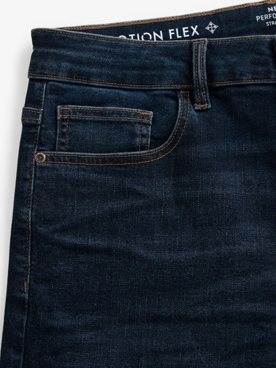 Jeans*Next Medium-indigoblauw - Straight fit - Motionflex jeans