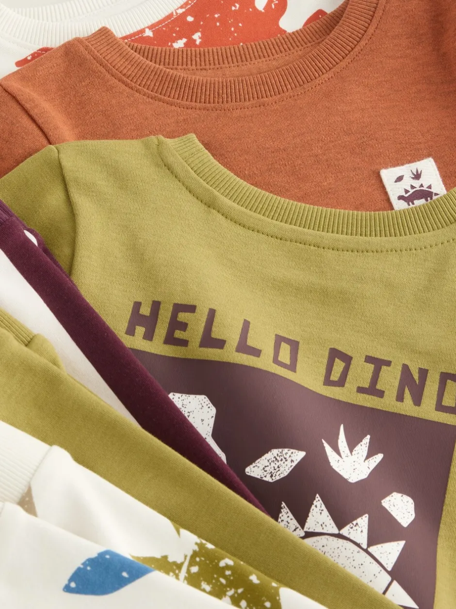 Pyjama's|Nachtkleding En Pyjama's*Next Meerdere felle kleuren met dino - Verpakking van 3 knusse pyjama's (9 mnd-10 jr)