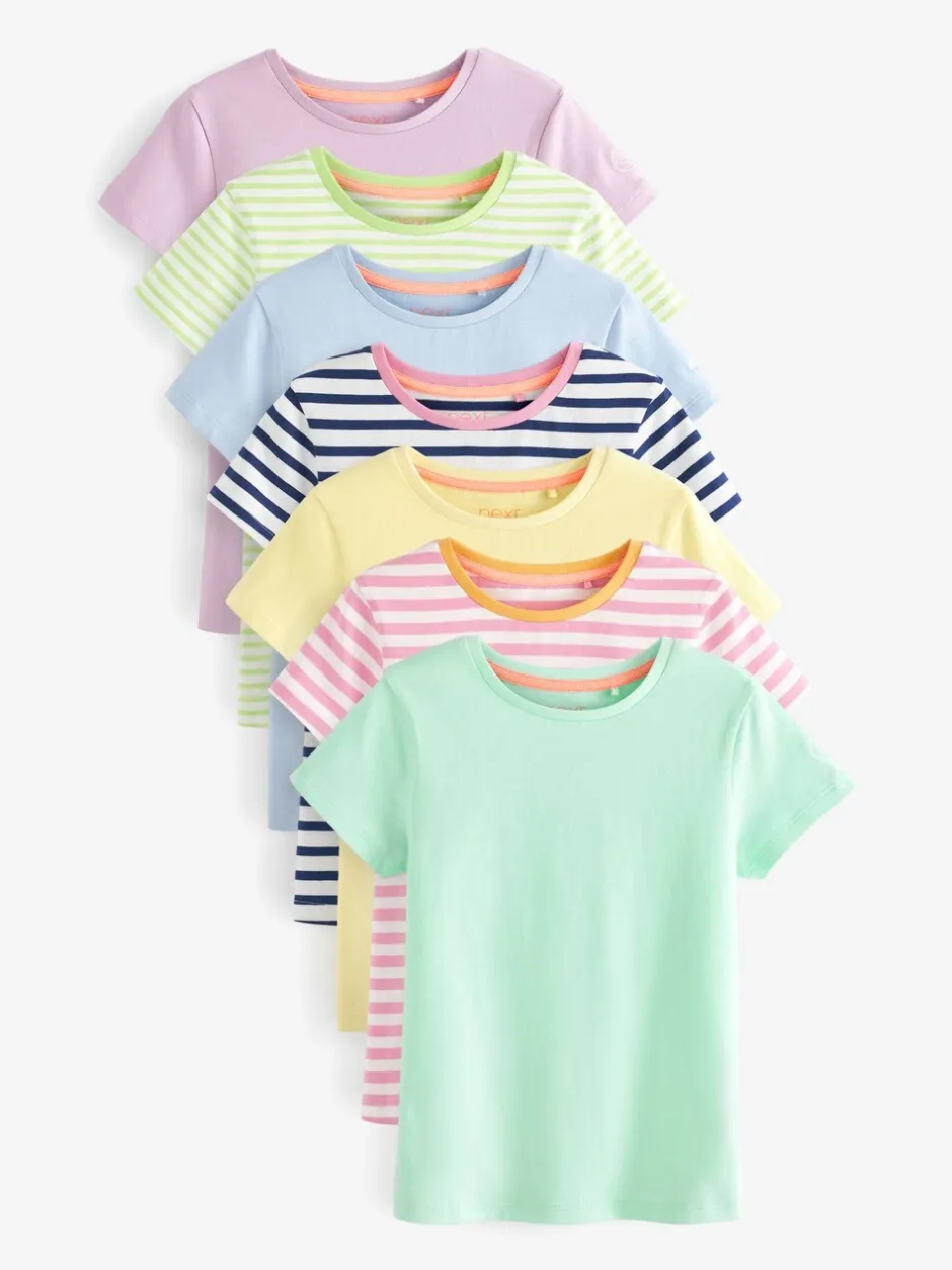 Tops|T-Shirts|Next - T-shirts 7 Pack (3-16jr) Meerdere strepen