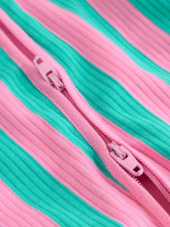 Multipacks|Babypakjes En Babypyjama's|Next Meerdere strepen - Verpakking van 3 babyslaappakjes met tweewegrits (0 mnd - 3 jr)