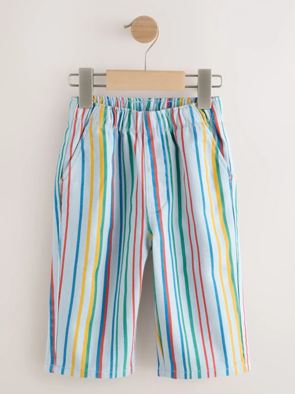 Broeken En Chino's*Next Meerdere strepen - Wijde broek met elastische taille (3mnd-7jr)