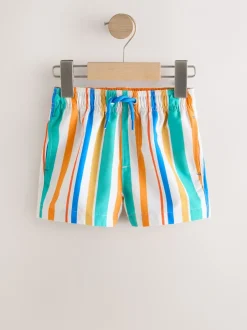 Badkleding|Badkleding*Next - Zwemshort met print (3 mnd-7 jr) Meerdere strepen