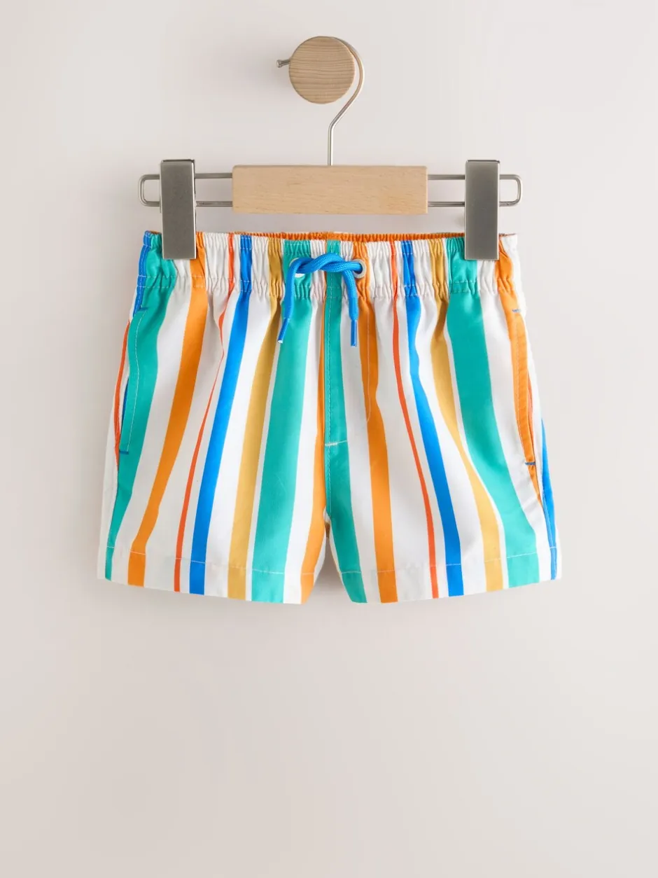 Badkleding|Badkleding*Next - Zwemshort met print (3 mnd-7 jr) Meerdere strepen