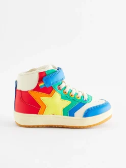Sneakers|Sneakers*Little Bird by Jools Oliver - - Hoge sneakers met sterren Meerkleurig