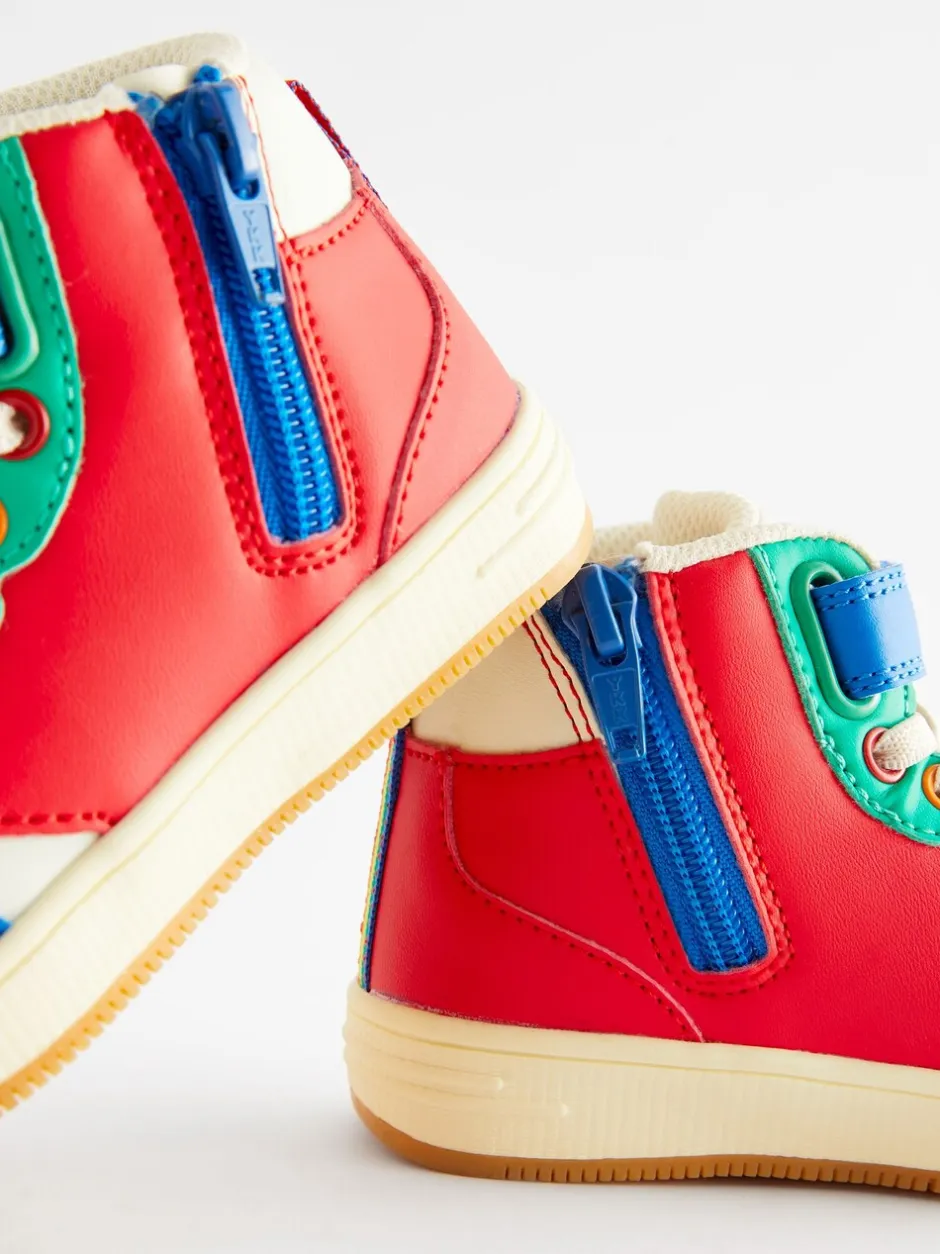 Sneakers|Sneakers*Little Bird by Jools Oliver - - Hoge sneakers met sterren Meerkleurig