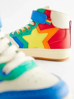 Sneakers|Sneakers*Little Bird by Jools Oliver - - Hoge sneakers met sterren Meerkleurig