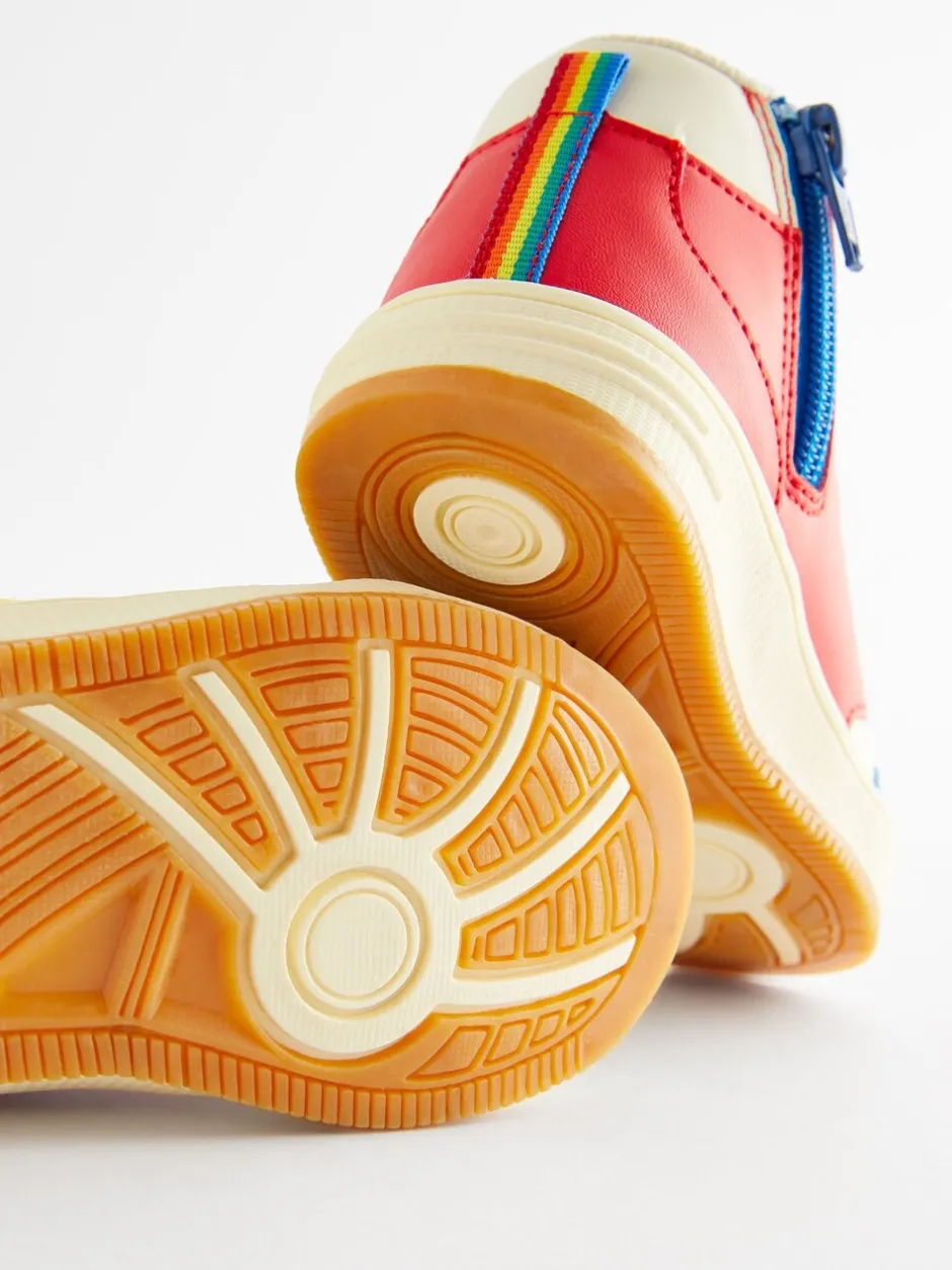 Sneakers|Sneakers*Little Bird by Jools Oliver - - Hoge sneakers met sterren Meerkleurig