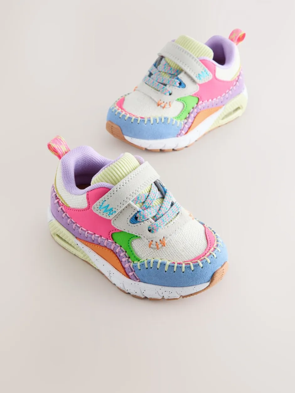 Sneakers*Next - Sneakers met dikke zool en elastische veters Meerkleurig